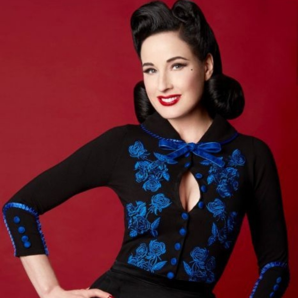 Wheels and Dollbaby Dita Von Teese Cardigan 8